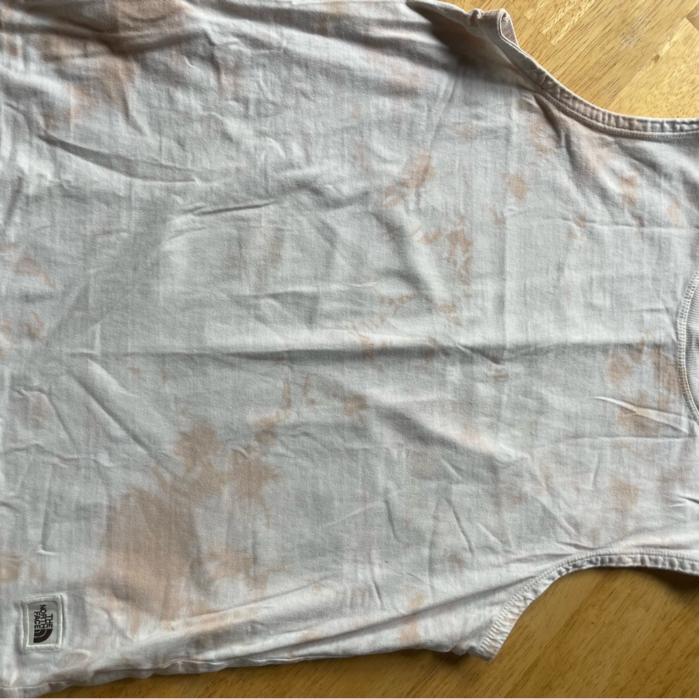 The North Face peachy/white tiedye  Women's Tank top